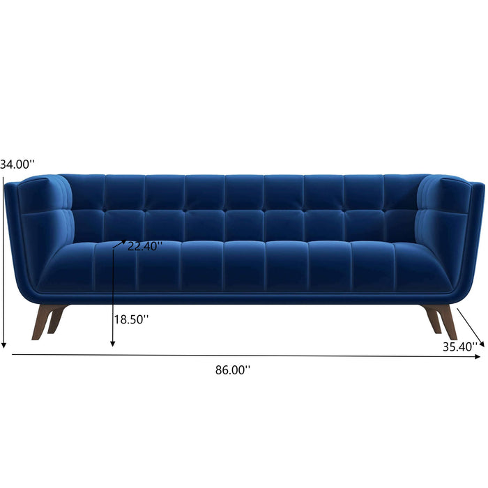 Addison - Mid-Century Modern Design Tufted Sofa