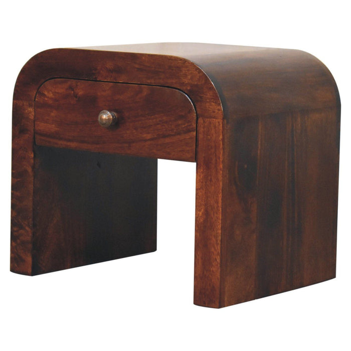 Mini Darcy - Nightstand With Curved Edges