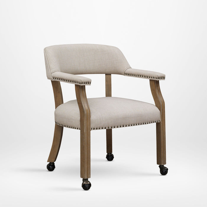 Monroe - Dining And Game Chair - Beige