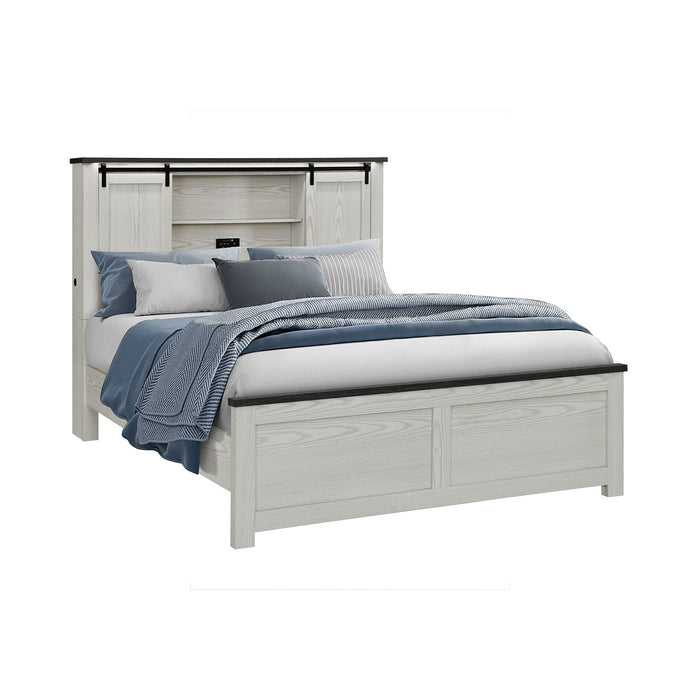 Avery - Bed With Bookcase Headboard