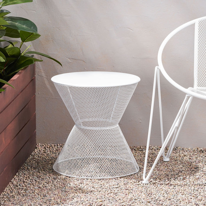 Nevada - Contemporary Side Table With Mesh Design