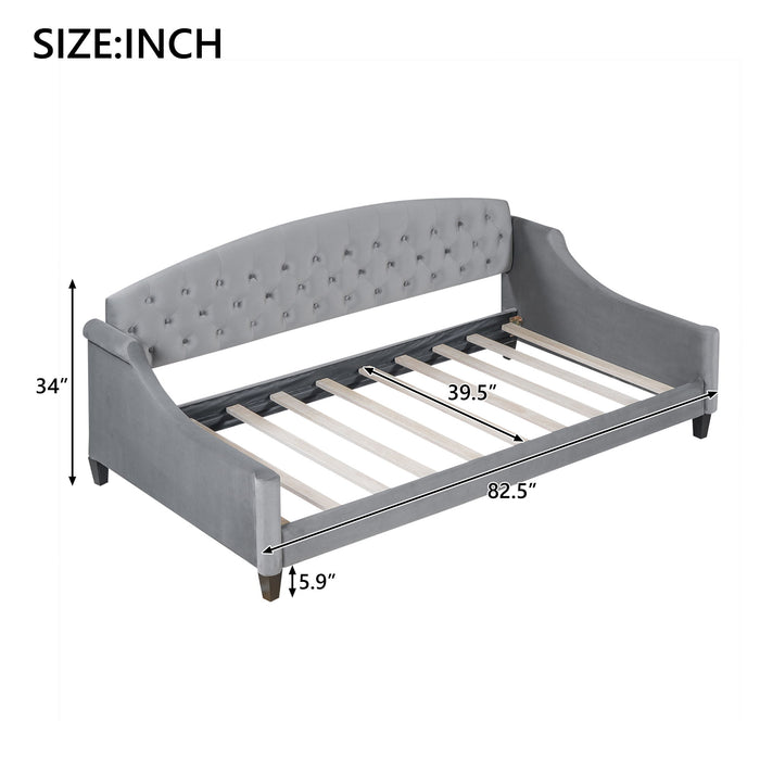 Modern Tufted Button Daybed