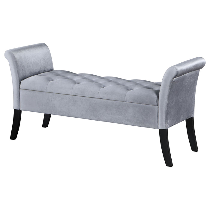 Pasley - Rolled Arm Storage Bench