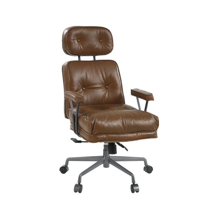 Dasya - Swivel Office Chair - Brown