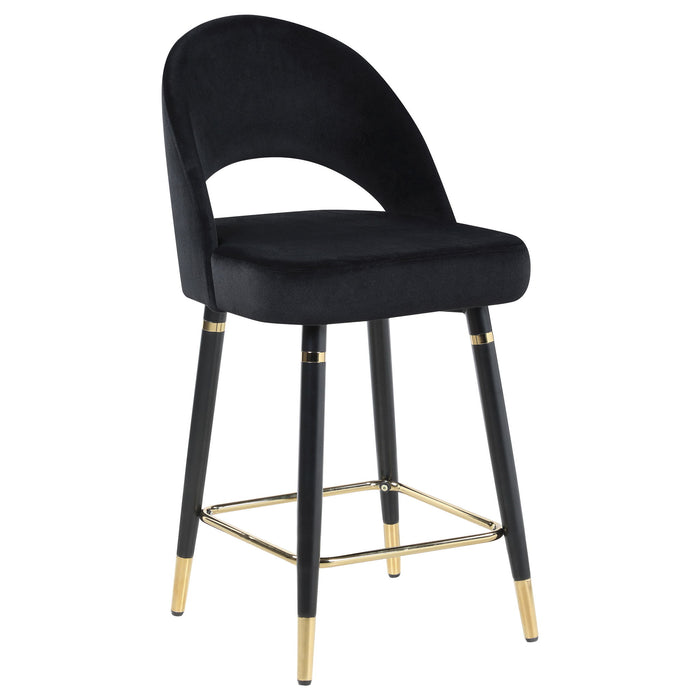 Open Back Counter Height Stools (Set of 2)