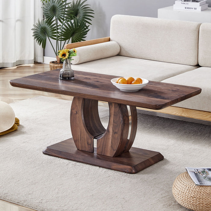 Modern, Minimalist Rectangular Coffee Table