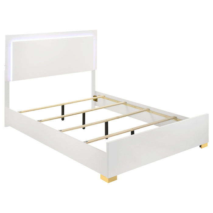 Jeremiah - Bedroom Set With LED Headboard