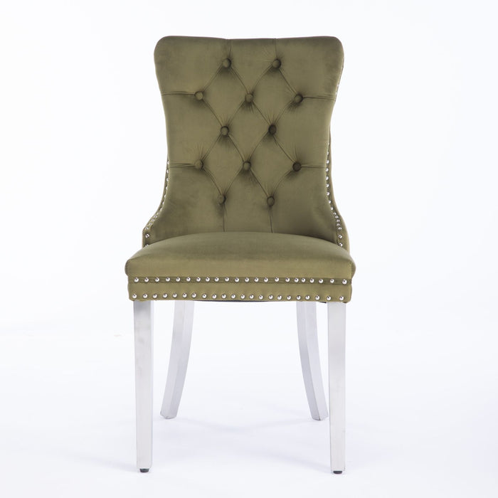 Nikki - Contemporary Upholstered Dining Chair (Set of 2)