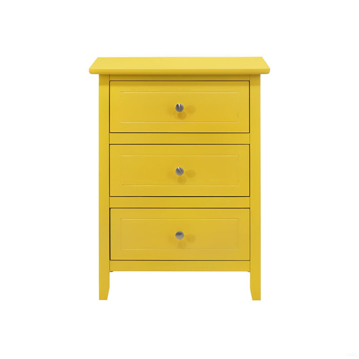 Daniel - 3 Drawer Nightstand