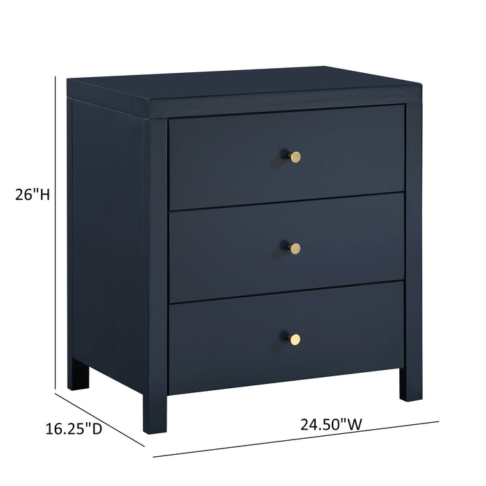 Nevarre - 3 Drawer Nightstand