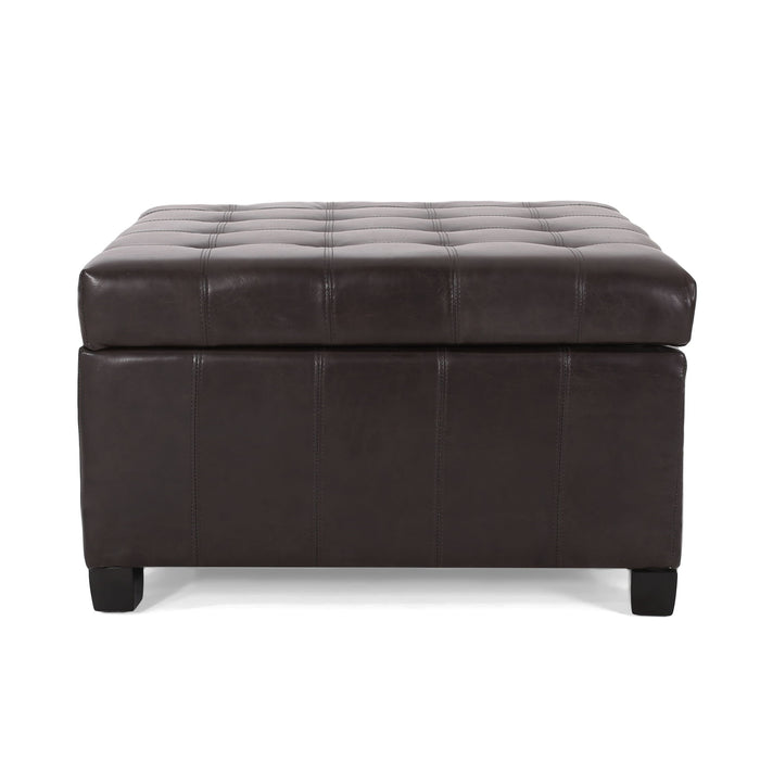 Isabella - Contemporary Ottoman With Storage