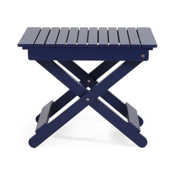 Outdoor Folding Wooden Side Table